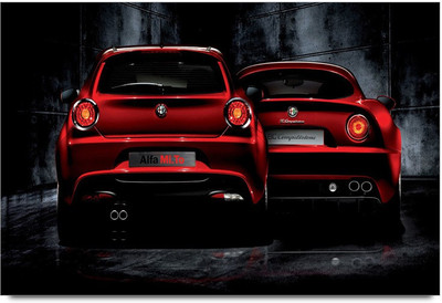 red Cars Paper Print red Cars Paper Print