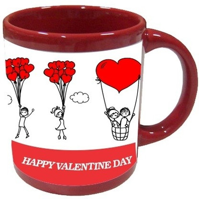 46% OFF on Printland Valentines Day Ceramic Mug 350 ml 46% OFF on Printland Valentines Day Ceramic Mug 350 ml