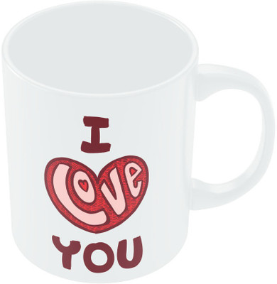 8% OFF on PosterGuy I Love You Red Valentine's Day Coffee Ceramic Mug 280 ml 8% OFF on PosterGuy I Love You Red Valentine's Day Coffee Ceramic Mug 280 ml