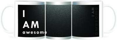 50% OFF on Refeel Gifts I Am Awesome Ceramic Mug 325 ml 50% OFF on Refeel Gifts I Am Awesome Ceramic Mug 325 ml