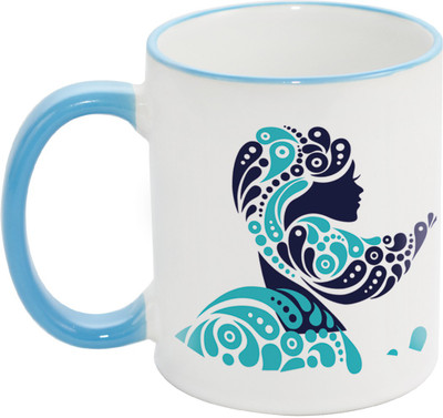 50% OFF on Fashion Envoy Beauty Woman Sky Ceramic Mug