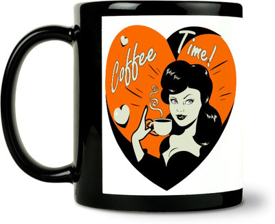 40% OFF on ShopMantra Coffee Time Lady Ceramic Mug 300 ml 40% OFF on ShopMantra Coffee Time Lady Ceramic Mug 300 ml