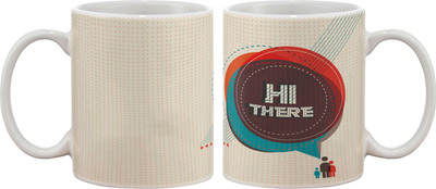 15% OFF on Artifa Hi There Porcelain, Ceramic Mug 350 ml 15% OFF on Artifa Hi There Porcelain, Ceramic Mug 350 ml