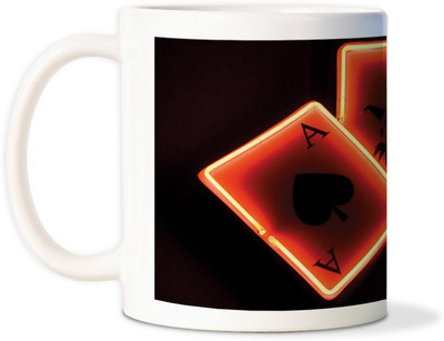 75% OFF on AMY Playing Cards Jokercoffee Ceramic Mug 75% OFF on AMY Playing Cards Jokercoffee Ceramic Mug