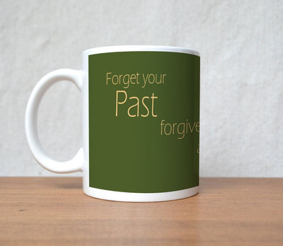 60% OFF on StyBuzz Yourself Begin Again Green Porcelain Mug 300 ml 60% OFF on StyBuzz Yourself Begin Again Green Porcelain Mug 300 ml