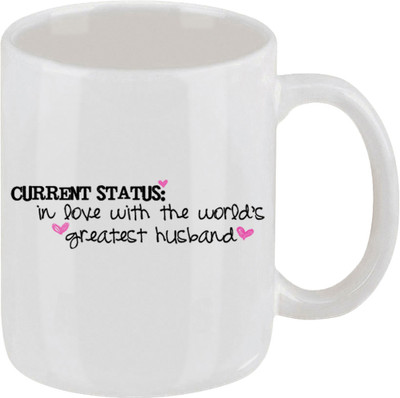 16% OFF on Ellicon 9 Greatest Husband Ceramic Mug