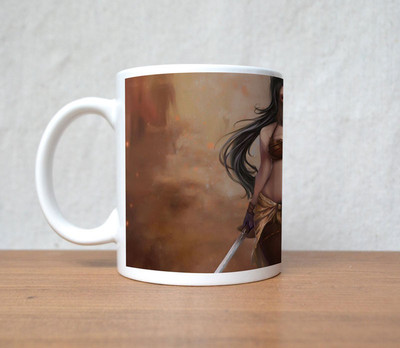 60% OFF on StyBuzz Warrior Brown Girl Art Porcelain Mug 300 ml 60% OFF on StyBuzz Warrior Brown Girl Art Porcelain Mug 300 ml