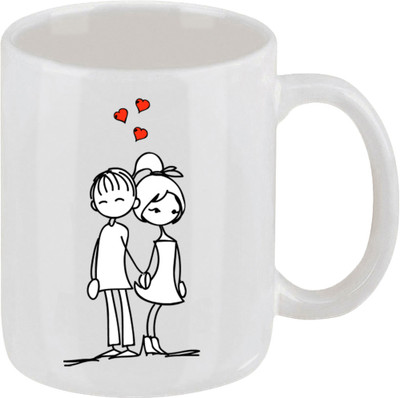 16% OFF on Ellicon 33 Love Couple 2 Ceramic Mug