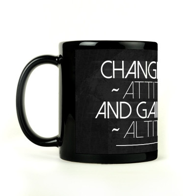 68% OFF on Shoprock Change your attitude Ceramic Mug 450 ml 68% OFF on Shoprock Change your attitude Ceramic Mug 450 ml
