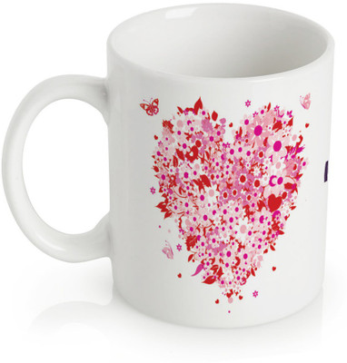 60% OFF on StyBuzz Cute Pink Mothers Day Porcelain Mug 300 ml