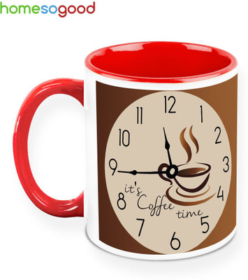 33% OFF on HomeSoGood Coffee Time Is Near Ceramic Mug 325 ml 33% OFF on HomeSoGood Coffee Time Is Near Ceramic Mug 325 ml