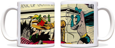 60% OFF on ShopMantra Batman in Action Black Ceramic Mug 300 ml 60% OFF on ShopMantra Batman in Action Black Ceramic Mug 300 ml