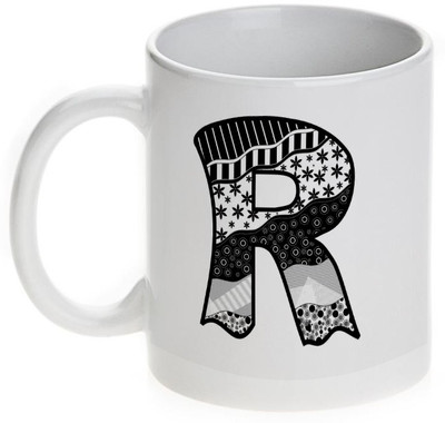63% OFF on Mugwala R Alphabet Name Ceramic Mug 350 ml 63% OFF on Mugwala R Alphabet Name Ceramic Mug 350 ml