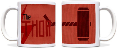 60% OFF on ShopMantra The Thor Black Ceramic Mug 300 ml 60% OFF on ShopMantra The Thor Black Ceramic Mug 300 ml