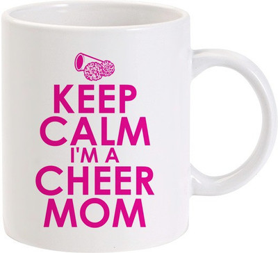 40% OFF on LOLprint Keep Calm I am a Cheer MOM Ceramic Mug 325 ml 40% OFF on LOLprint Keep Calm I am a Cheer MOM Ceramic Mug 325 ml