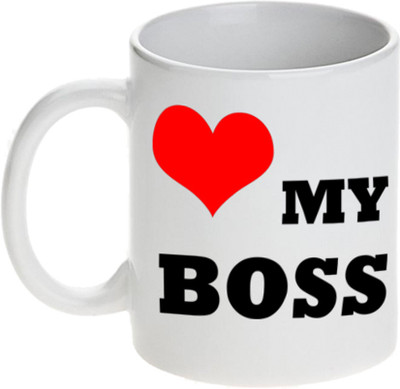 63% OFF on Mugwala Love My Boss Ceramic Mug 63% OFF on Mugwala Love My Boss Ceramic Mug