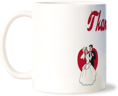 50% OFF on Lovely Collection Thank You For Being Mine Ceramic Mug