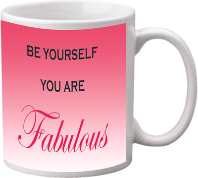 77% OFF on Mugwala Be Yourself Ceramic Mug