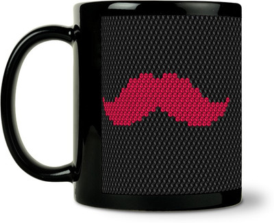 36% OFF on ShopMantra Cool Moustache Ceramic Mug 300 ml 36% OFF on ShopMantra Cool Moustache Ceramic Mug 300 ml