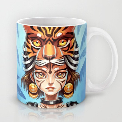 41% OFF on Astrode Tiger Tribe Ceramic Mug 325 ml