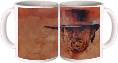 25% OFF on Shopkeeda Clint Eastwood Western Ceramic Mug 350 ml