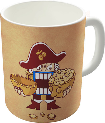80% OFF on The Fappy Store Captain Nutshell Ceramic Mug 300 ml