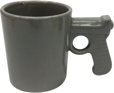 13% OFF on Dayinternational Gun Handle Ceramic Mug 250 ml 13% OFF on Dayinternational Gun Handle Ceramic Mug 250 ml