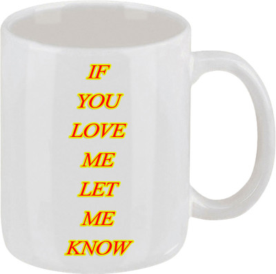 16% OFF on Ellicon 218 If You Love Me Ceramic Mug 16% OFF on Ellicon 218 If You Love Me Ceramic Mug