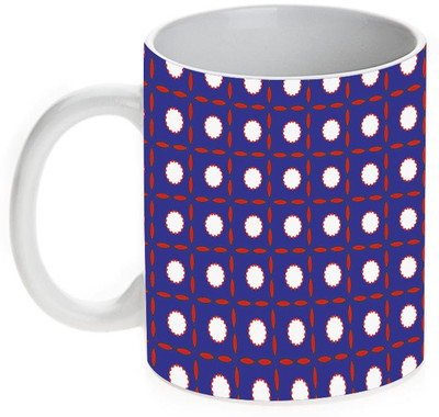 63% OFF on Mugwala Round Caps Designer Ceramic Mug 371 ml