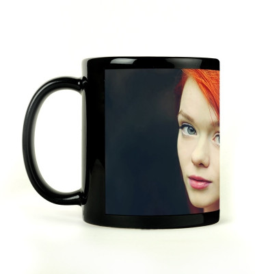 68% OFF on Shoprock Red Head Lady Ceramic Mug