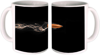 25% OFF on Shopkeeda Bullet Ceramic Mug 350 ml