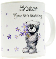 Everyday Gifts Relation Gift For Amazing Sister Ceramic Mug