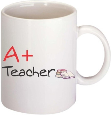 45% OFF on Printland Fantastic Teacher Coffee Ceramic Mug 350 ml