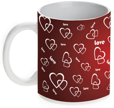 63% OFF on Mugwala Ceramic Love Valentine Ceramic Mug 330 ml 63% OFF on Mugwala Ceramic Love Valentine Ceramic Mug 330 ml
