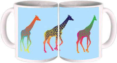 25% OFF on Shopkeeda Cool Giraffes Ceramic Mug 350 ml 25% OFF on Shopkeeda Cool Giraffes Ceramic Mug 350 ml