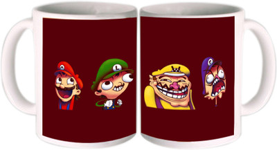 25% OFF on Shopkeeda Gaming Cartoons Ceramic Mug 350 ml