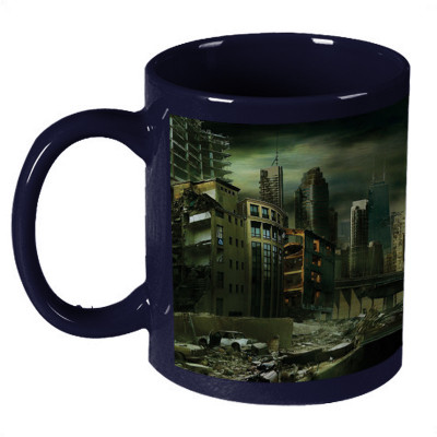 56% OFF on Amy City Destruction Ceramic Mug 330 ml 56% OFF on Amy City Destruction Ceramic Mug 330 ml