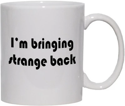 Snoogg Im bringingtrange back Porcelain Bone China Coffee Ceramic Mug