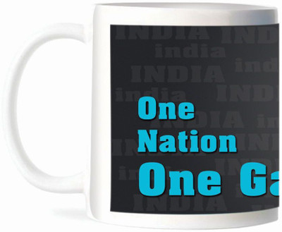 50% OFF on Refeel Gifts One Nation One Game Ceramic Mug 325 ml 50% OFF on Refeel Gifts One Nation One Game Ceramic Mug 325 ml