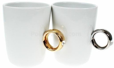 21% OFF on Think Funky Ring Shape Porcelain Mug 21% OFF on Think Funky Ring Shape Porcelain Mug