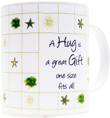 26% OFF on Everyday Gifts General Quote Gift For Hug is a Great Gift Ceramic Mug 400 ml