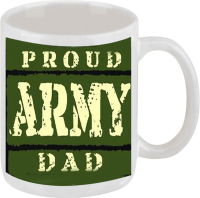 28% OFF on Ellicon E170 Proud Army Dad Ceramic Mug 325 ml 28% OFF on Ellicon E170 Proud Army Dad Ceramic Mug 325 ml