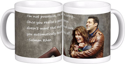 88% OFF on Exoctic Silver Salman Khan Quotes X035 Ceramic Mug 300 ml 88% OFF on Exoctic Silver Salman Khan Quotes X035 Ceramic Mug 300 ml