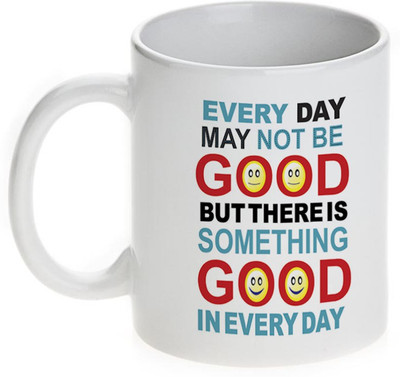 77% OFF on Mugwala There Is Something Good-Inspirational Ceramic Mug 350 ml 77% OFF on Mugwala There Is Something Good-Inspirational Ceramic Mug 350 ml