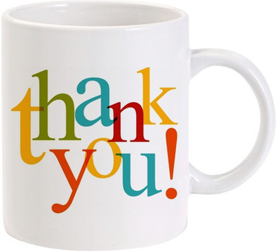 40% OFF on Lolprint Thank You Ceramic Mug 325 ml 40% OFF on Lolprint Thank You Ceramic Mug 325 ml