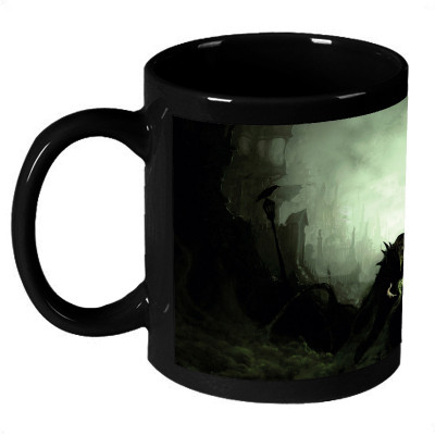 70% OFF on AMY 3D Fantacy Dark Man in The Graveyard Coffee Ceramic Mug 325 ml 70% OFF on AMY 3D Fantacy Dark Man in The Graveyard Coffee Ceramic Mug 325 ml