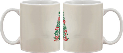 Artifa Colourful Christmas Tree Artistic Porcelain, Ceramic Mug 350 ml Artifa Colourful Christmas Tree Artistic Porcelain, Ceramic Mug 350 ml