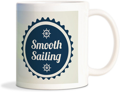 81% OFF on AMY Smooth Sailing Wheel Ship Coffee Ceramic Mug 450 ml 81% OFF on AMY Smooth Sailing Wheel Ship Coffee Ceramic Mug 450 ml