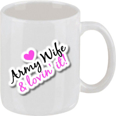 16% OFF on Ellicon 13 Army Wife Ceramic Mug