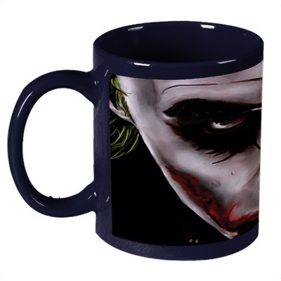 68% OFF on Amy Joker Face Scary Dark Blue Ceramic Mug 330 ml 68% OFF on Amy Joker Face Scary Dark Blue Ceramic Mug 330 ml